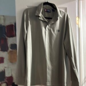 Chaps Green Polo Shirt Classic Style
